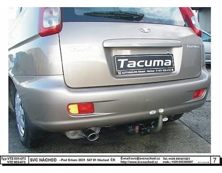 Tažné zařízení Daewoo Tacuma + Rezzo 2001->