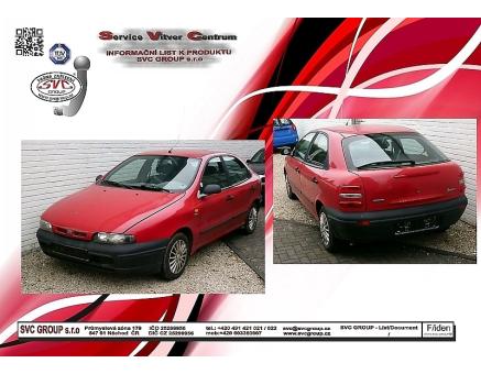 Tažné zařízení Fiat Brava 1995->2001, Hatchback