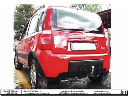 Tažné zařízení Fiat Panda 09/2004->01/2012, PRO 4x4 a Climing