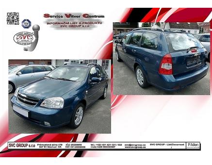 Tažné zařízení Chevrolet Lacetti 2004->03/2013, Combi