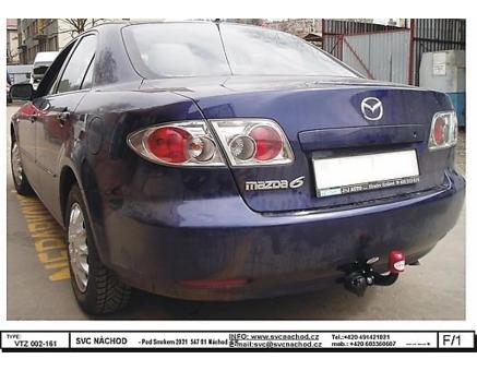 Tažné zařízení Mazda 6 06/2002->2008, Sedan