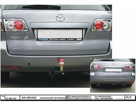 Tažné zařízení Mazda 6 06/2002->12/2007, Kombi