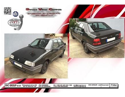 Tažné zařízení Renault 19 Hatchback+Sedan 1988->1996
