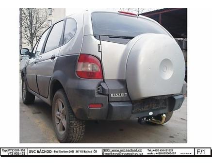 Tažné zařízení Renault Megane Scenic RX-4 2000->2003