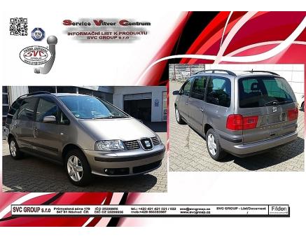 Tažné zařízení Seat Alhambra 06/2005->08/2010