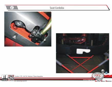 Tažné zařízení Seat Cordoba 01/2003->12/2009, Sedan