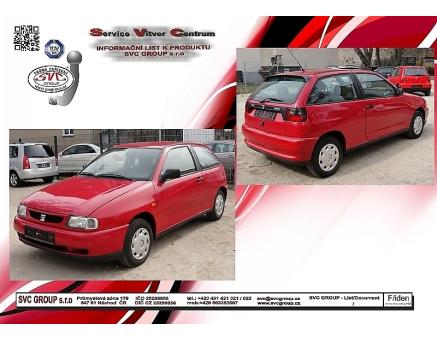 Tažné zařízení Seat Ibiza 02/1996->08/1999, Hatchback