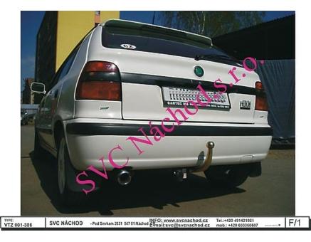 Tažné zařízení Škoda Felicie 10/1994->08/2001, Hatchback