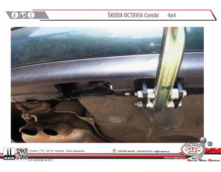 Tažné zařízení Škoda Octavia 07/1996->12/2010, Combi