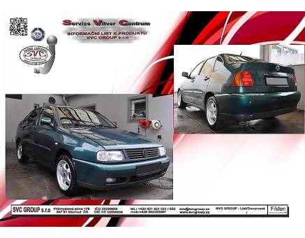 Tažné zařízení VOLKSWAGEN Polo 01/1995->12/2000, Sedan - Classic