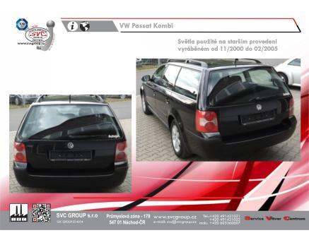 Tažné zařízení VOLKSWAGEN Passat 08/1996->10/2000, Variant / Kombi