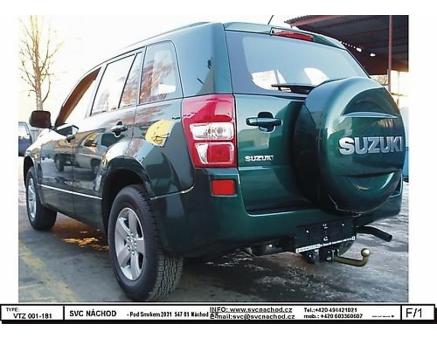 Tažné zařízení Suzuki Vitara Grand 09/2005->01/2015, 5 Dveřové provedení