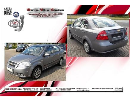 Tažné zařízení Chevrolet Aveo 2006->05/2011, Sedan