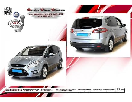 Tažné zařízení Ford S MAX 01/2006->04/2015