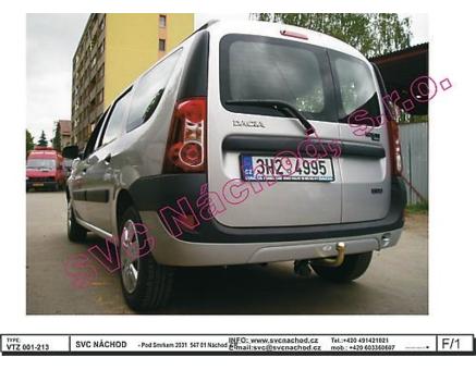 Tažné zařízení Dacia Logan MCV (kombi) 02/2007->06/2013