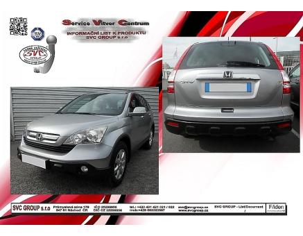 Tažné zařízení Honda CR-V 01/2007->09/2012