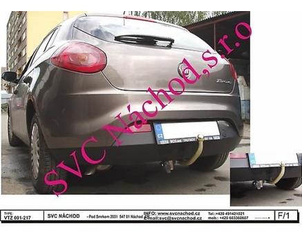 Tažné zařízení Fiat Bravo 11/2006->12/2014, Hatchback