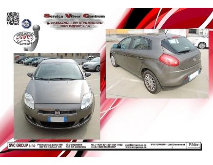 Tažné zařízení Fiat Bravo 11/2006->12/2014, Hatchback