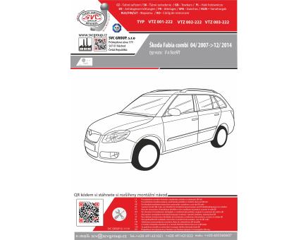 Tažné zařízení Škoda Fabia 04/2007->05/2010, Combi