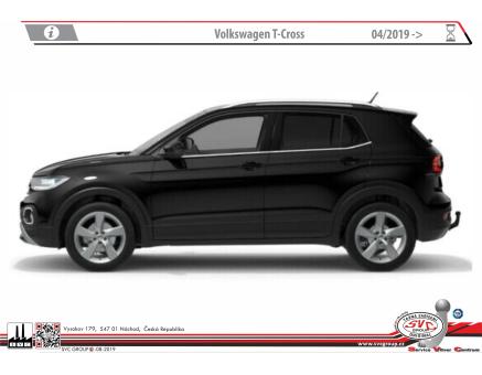 Tažné zařízení VOLKSWAGEN T-CROSS 03/2019->