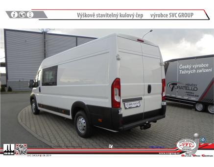 Tažné zařízení Peugeot Boxer 06/2006->12/2010, Dodávka / Bus