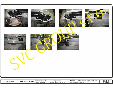 Tažné zařízení Mazda 6 12/2007->11/2012, Kombi