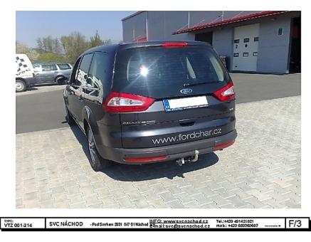 Tažné zařízení Ford Galaxy 06/2006->06/2015