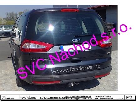 Tažné zařízení Ford Galaxy 06/2006->06/2015