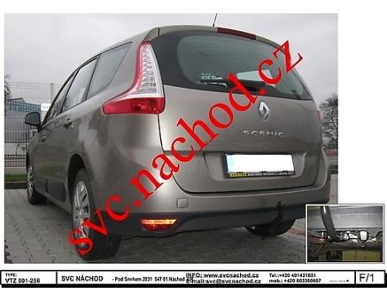 Tažné zařízení Renault Scenic Grand 03/2009->11/2016