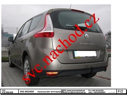 Tažné zařízení Renault Scenic Grand 03/2009->11/2016