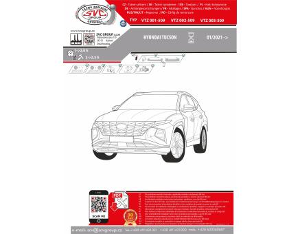 Tažné zařízení Hyundai Tucson 01/2021->04/2024