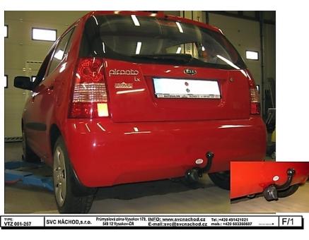 Tažné zařízení Kia Picanto 01/2004->04/2011