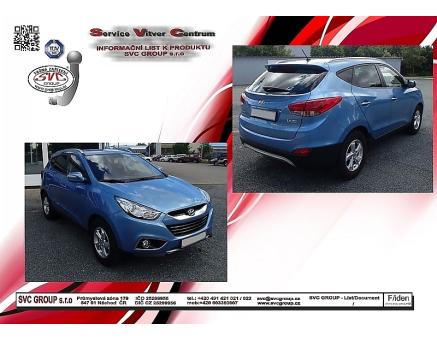 Tažné zařízení Hyundai iX35 03/2010->12/2015