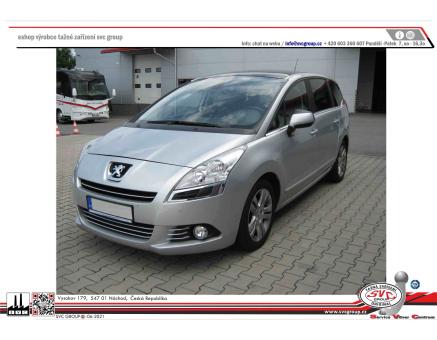 Tažné zařízení Peugeot 5008 11/2010->02/2017