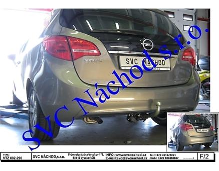 Tažné zařízení Opel Meriva 5/2010->12/2017, B