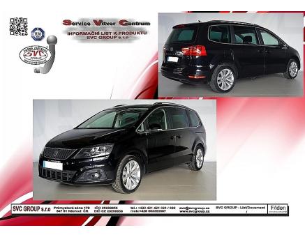 Tažné zařízení Seat Alhambra 09/2010->