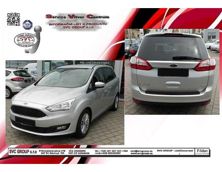 Tažné zařízení Ford C Max 10/2010->