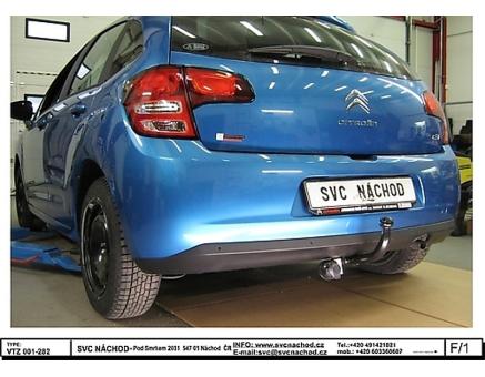 Tažné zařízení Citroën C3 01/2010->12/2016