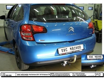 Tažné zařízení Citroën C3 01/2010->12/2016