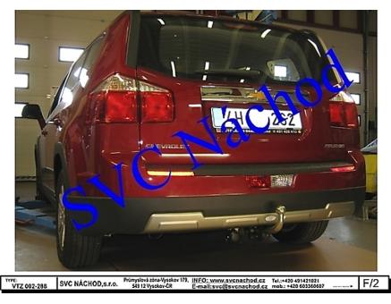 Tažné zařízení Chevrolet Orlando 12/2010->