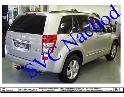 Tažné zařízení Suzuki Vitara Grand 01/2009->01/2015, 5 Dveřové provedení