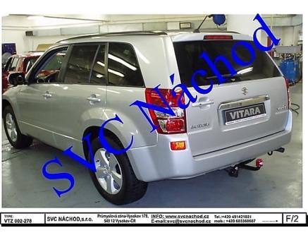 Tažné zařízení Suzuki Vitara Grand 01/2009->01/2015, 5 Dveřové provedení