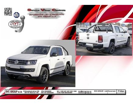 Tažné zařízení VOLKSWAGEN Amarok 11/2009->8/2022, S nástupním schůdkem