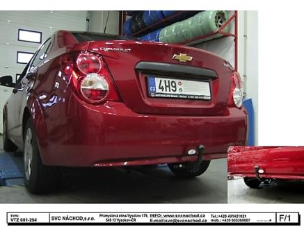 Tažné zařízení Chevrolet Aveo 06/2011->, Sedan