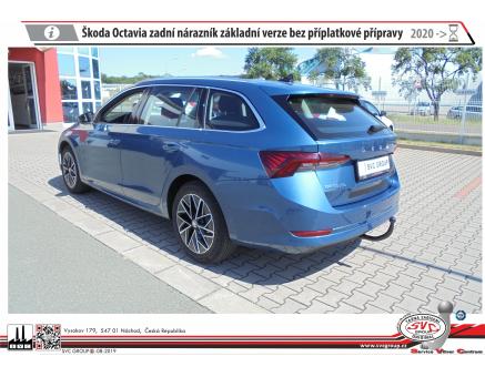 Tažné zařízení Škoda Octavia 03/2020->, Combi