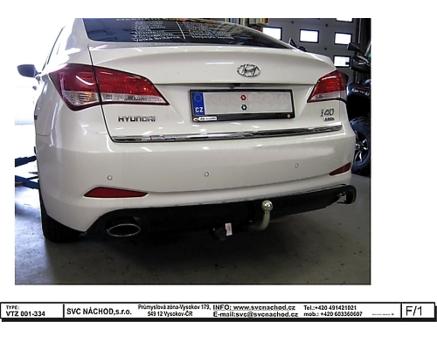 Tažné zařízení Hyundai i40 04/2011->12/2015, Liftback