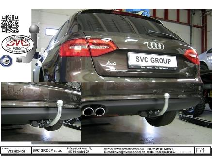 Tažné zařízení Audi A4 04/2008->10/2015, Kombi