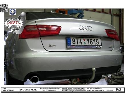 Tažné zařízení Audi A6 01/2015->06/2018, Sedan