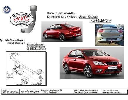 Tažné zařízení Seat Toledo 11/2015->