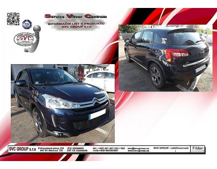 Tažné zařízení Citroën C4 Aircross 04/2012->